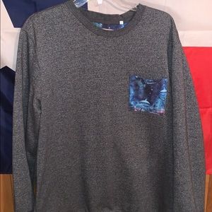 On The Byas crewneck pocket long sleeve